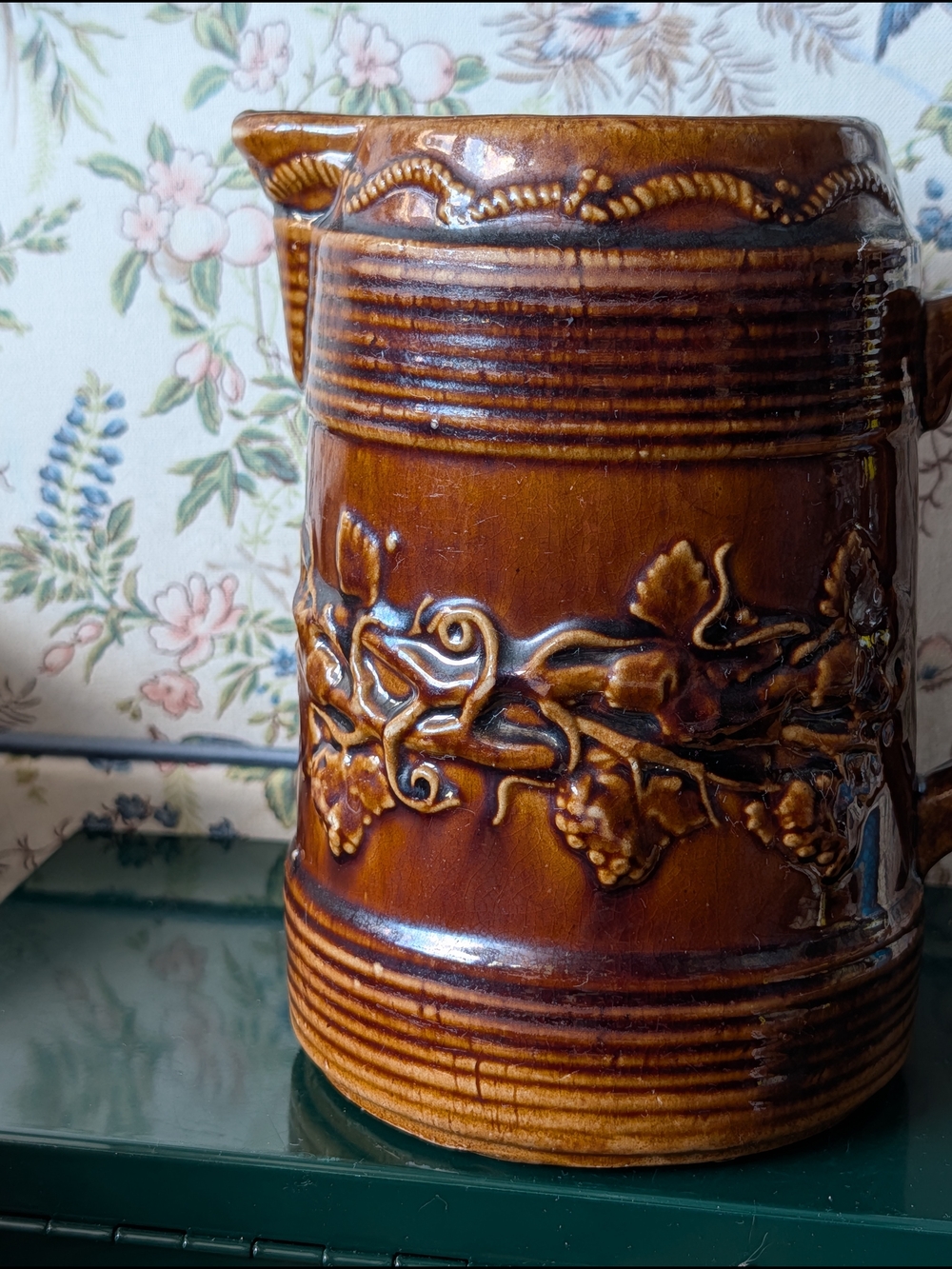 Vtg Ceramic Pitcher - Picture 5 of 9